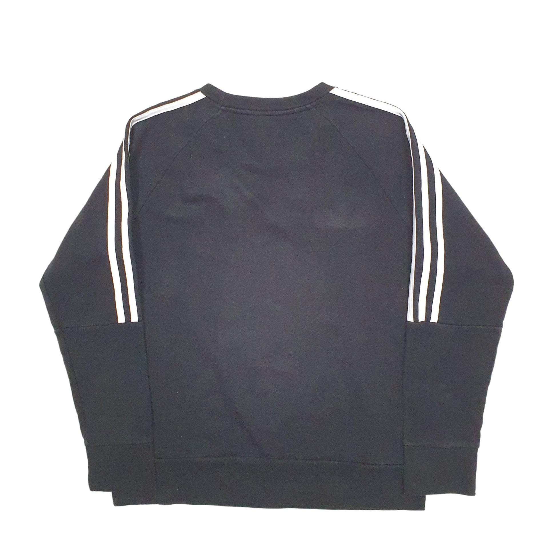 Mens Black Adidas  Crewneck Jumper