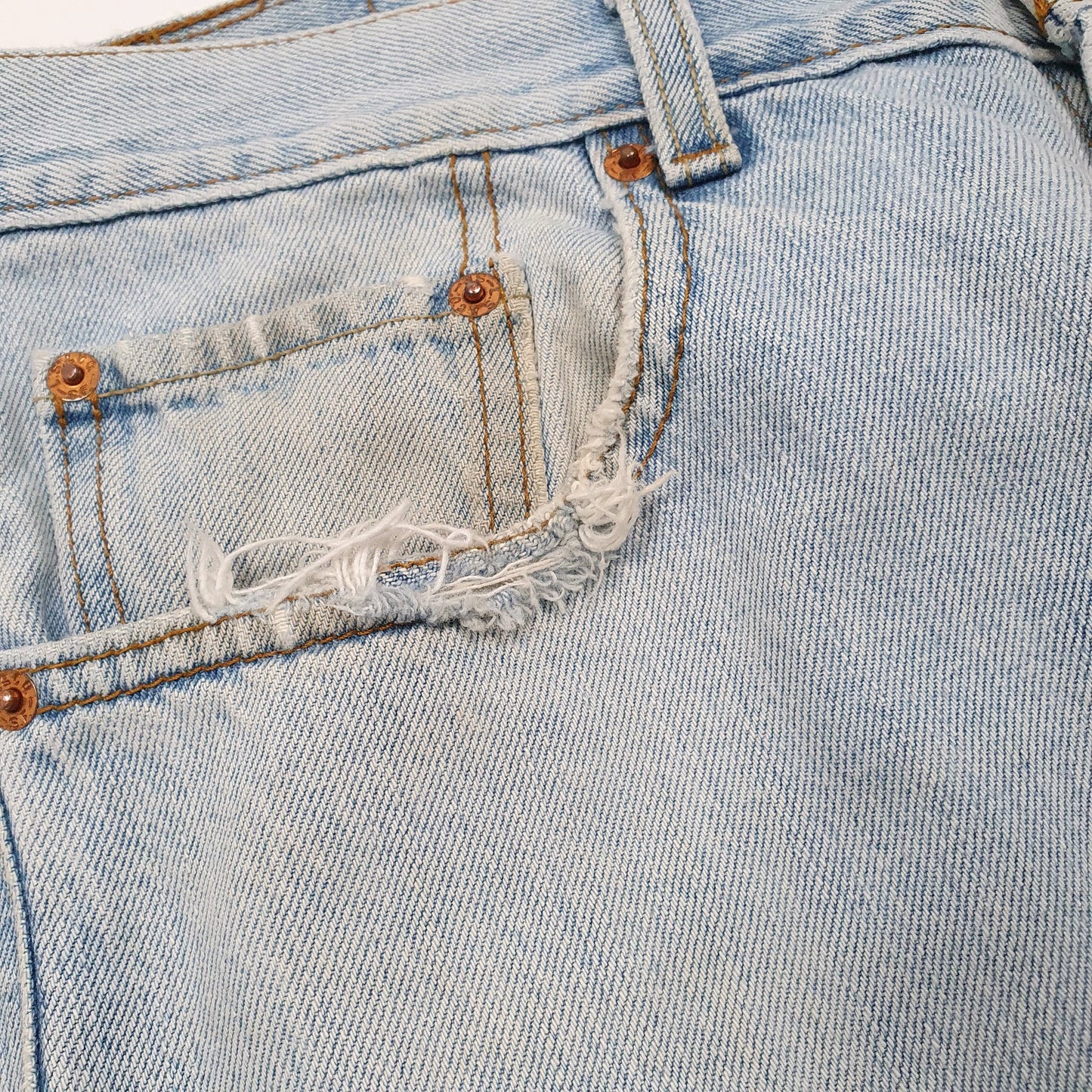 Levis 505 Regular Fit Jeans W33 L31 Blue