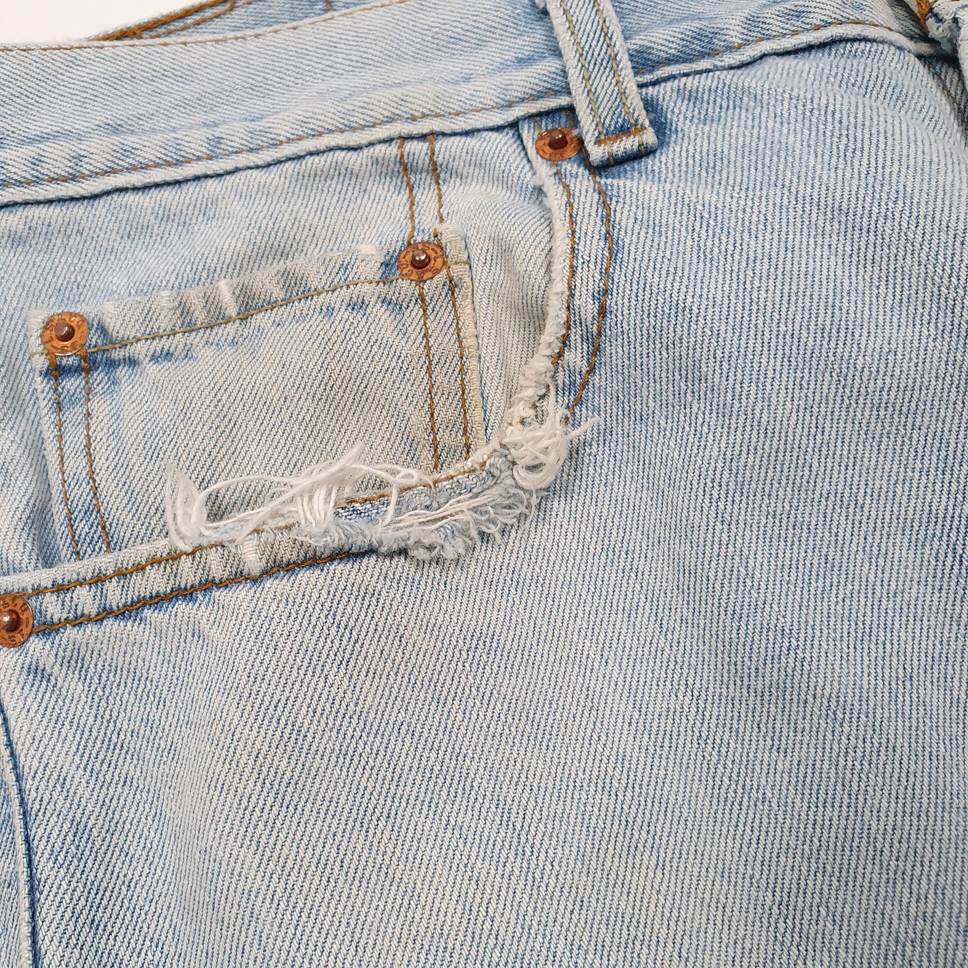 Levis 505 Regular Fit Jeans W33 L31 Blue