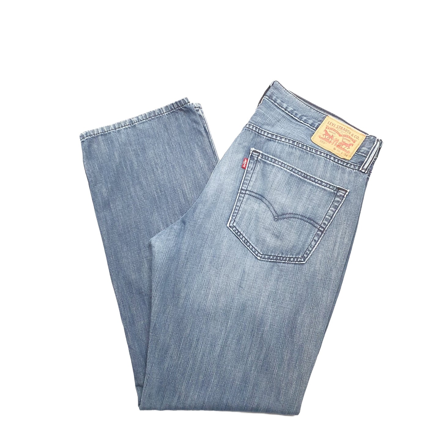 Levis 559 Relaxed Fit Jeans W36 L34 Blue