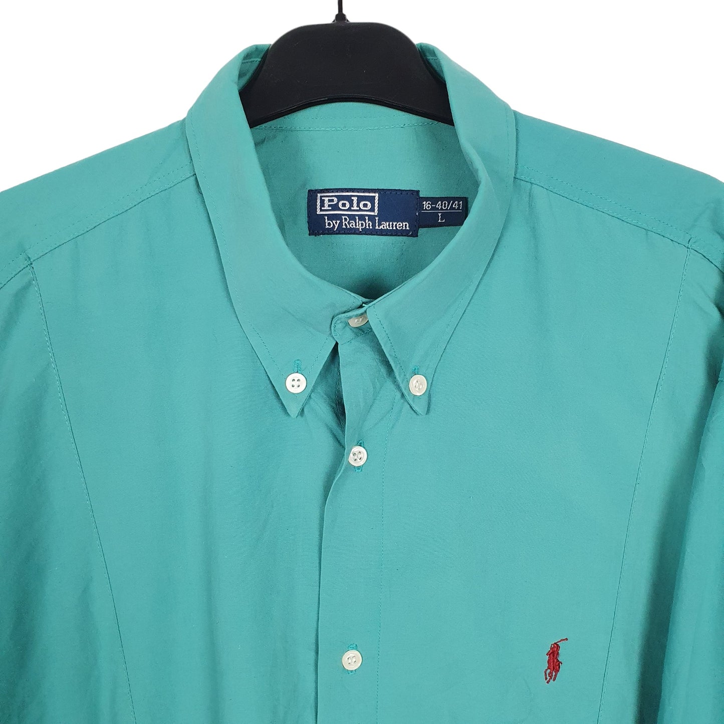 Ralph Lauren Long Sleeve Regular Fit Shirt Green