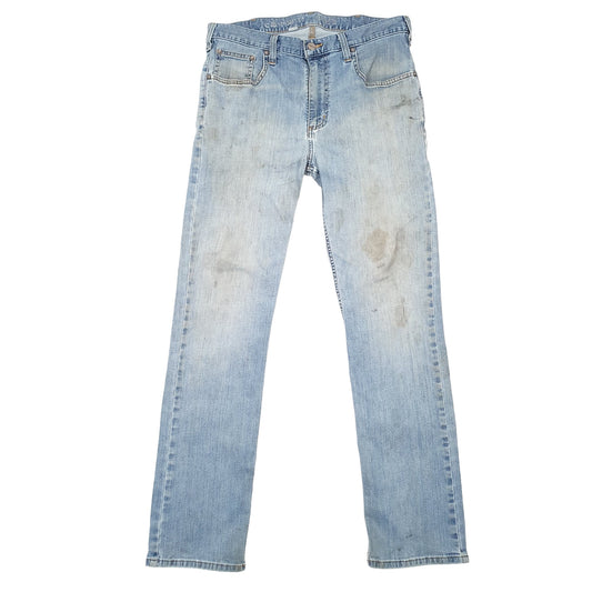 Carhartt Casual Regular Fit Relaxed Jeans W34 L31 Blue