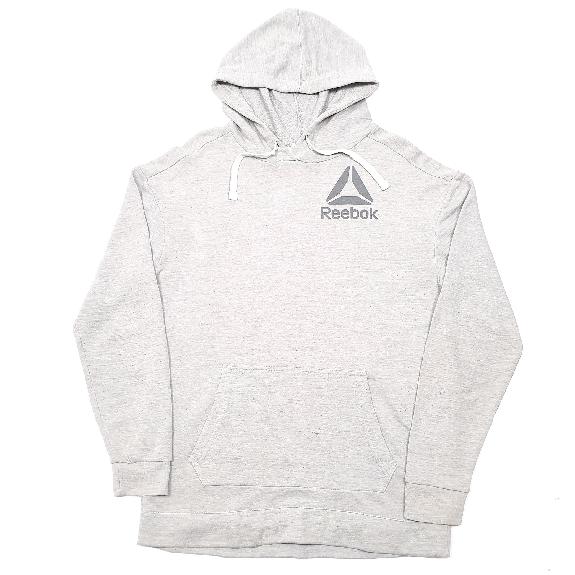 Mens Grey Reebok  Hoodie Jumper