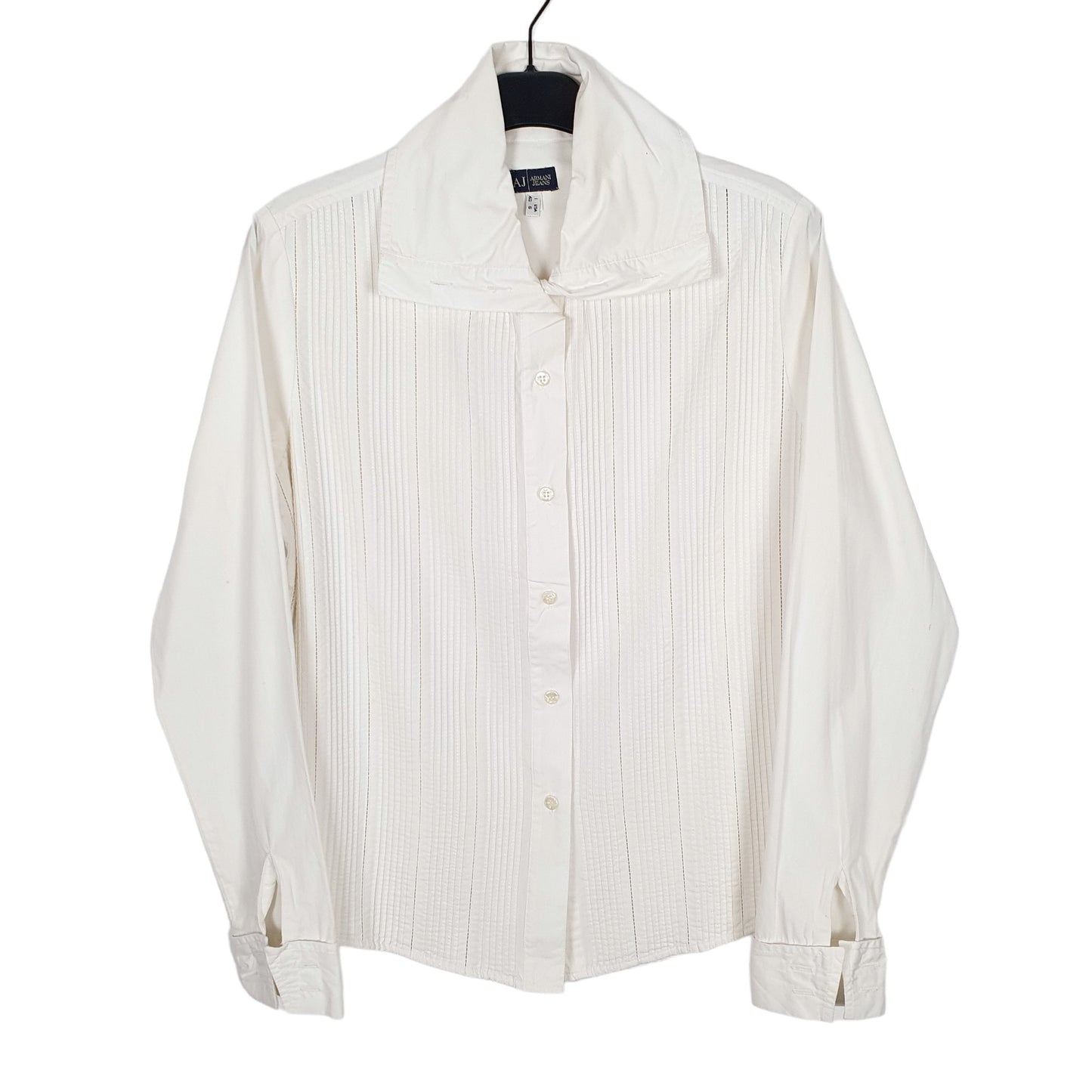 Armani Long Sleeve Regular Fit Shirt Cream
