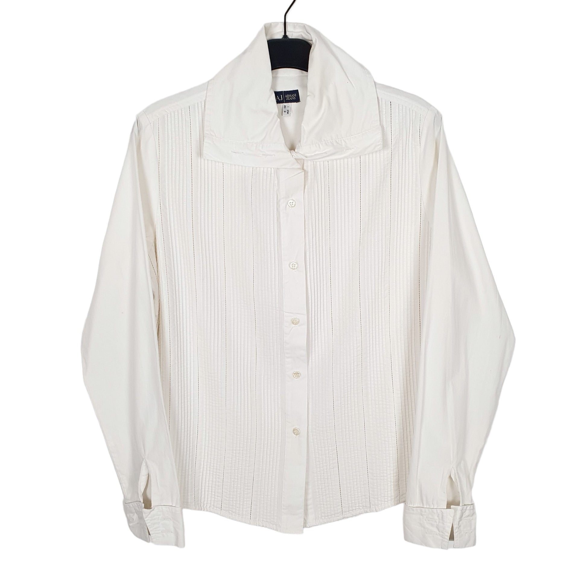 Armani Long Sleeve Regular Fit Shirt Cream