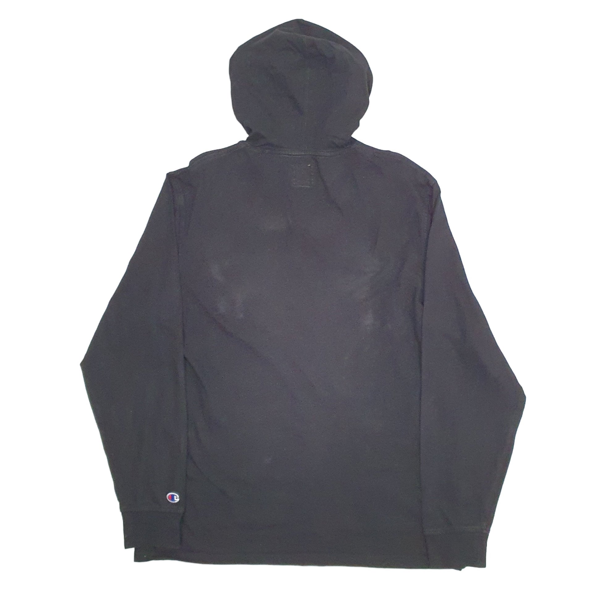 Mens Black Champion  Hoodie Jumper