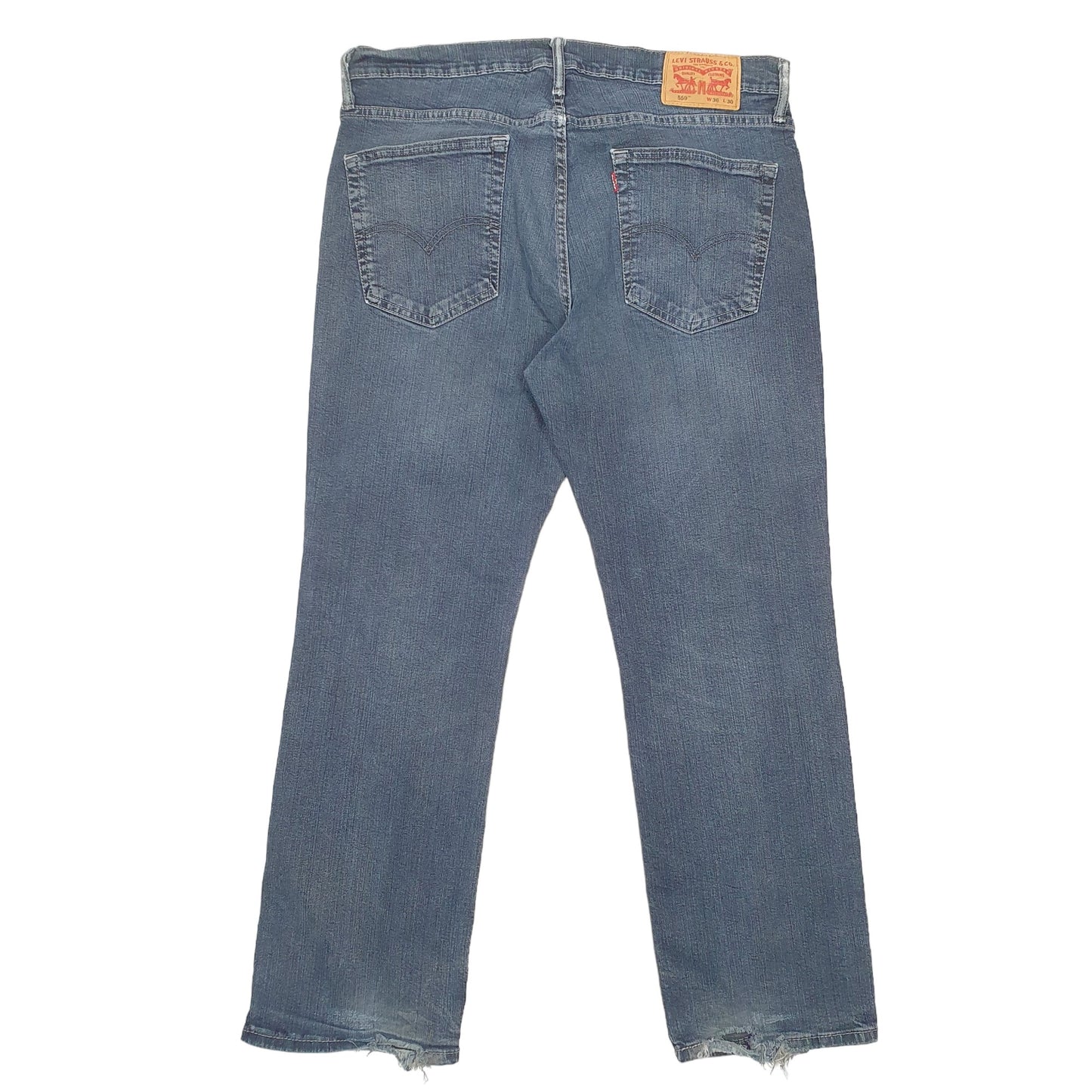 Mens Blue Levis Stretch 559 JeansW36 L30