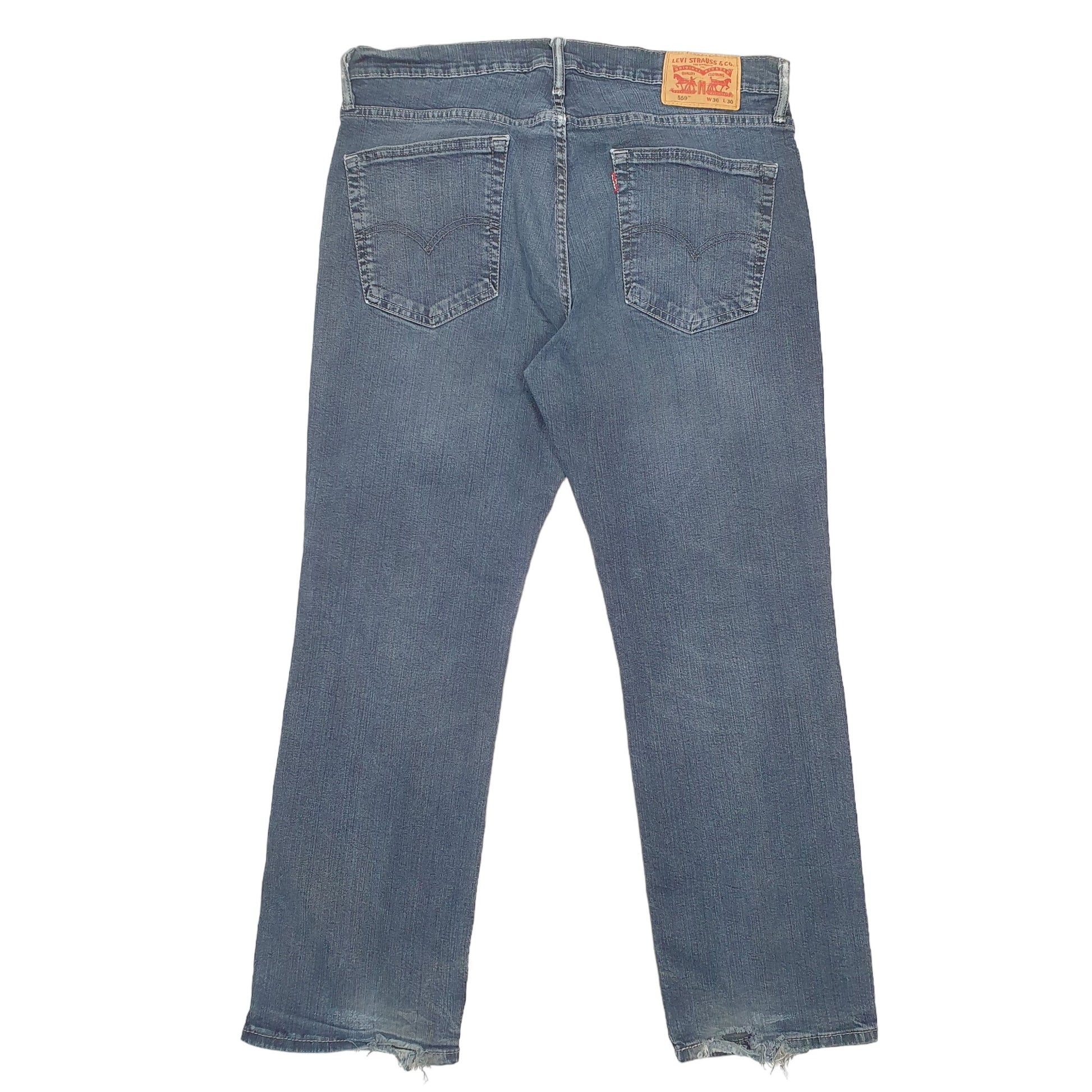 Mens Blue Levis Stretch 559 JeansW36 L30