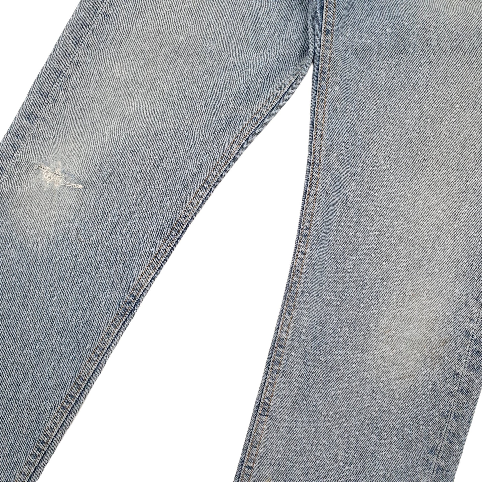 Levis 505 Regular Fit Jeans W33 L30 Blue