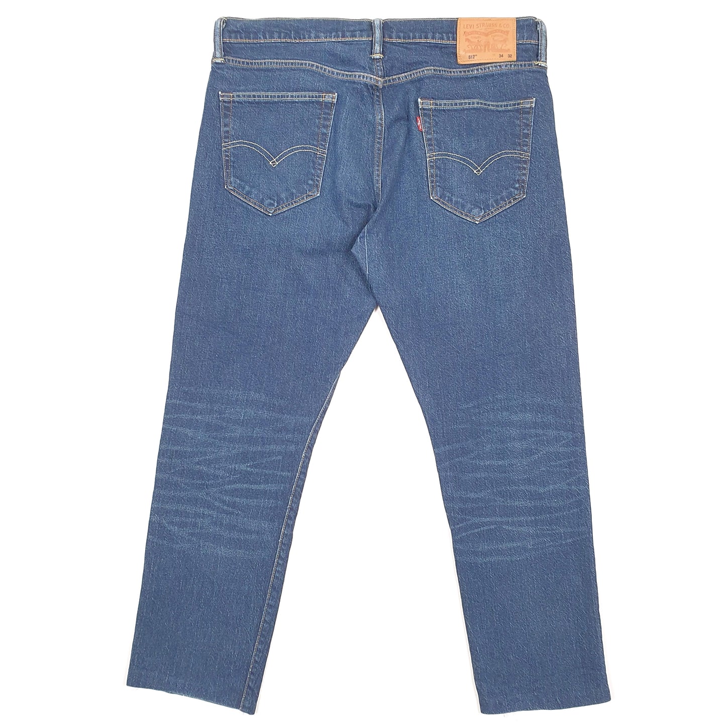 Levis 512 Slim Fit Jeans W36 L27 Blue