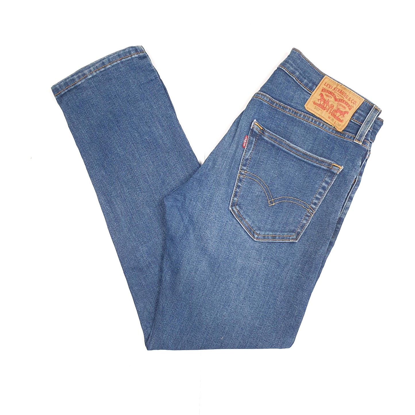 Blue Levis 502 Jeans