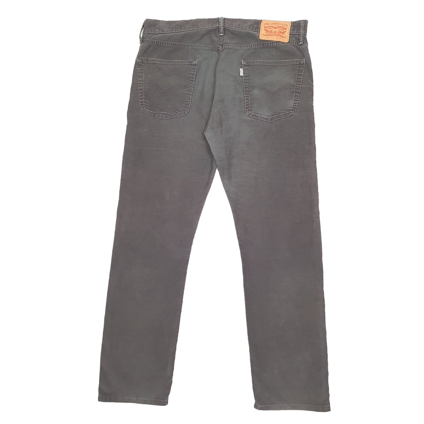 Mens Grey Levis  Corduroy Trousers