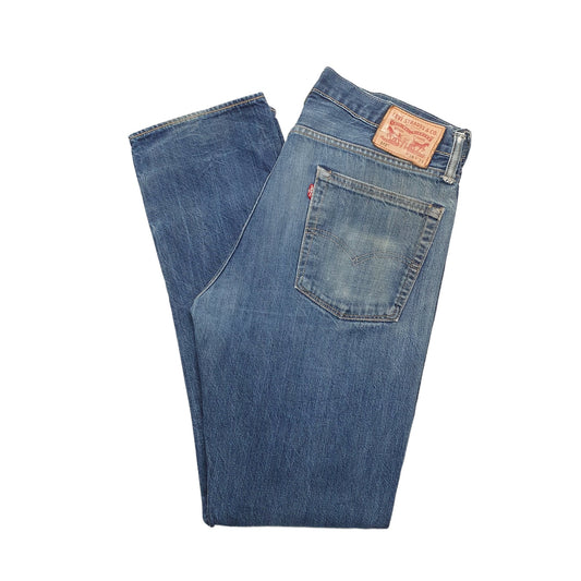 Levis 513 Slim Fit Jeans W36 L34 Blue