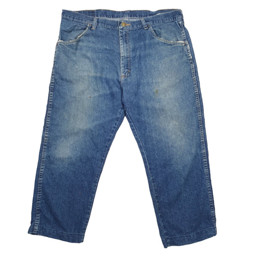 Wrangler Regular Straight Fit Jeans W38 L24 Blue