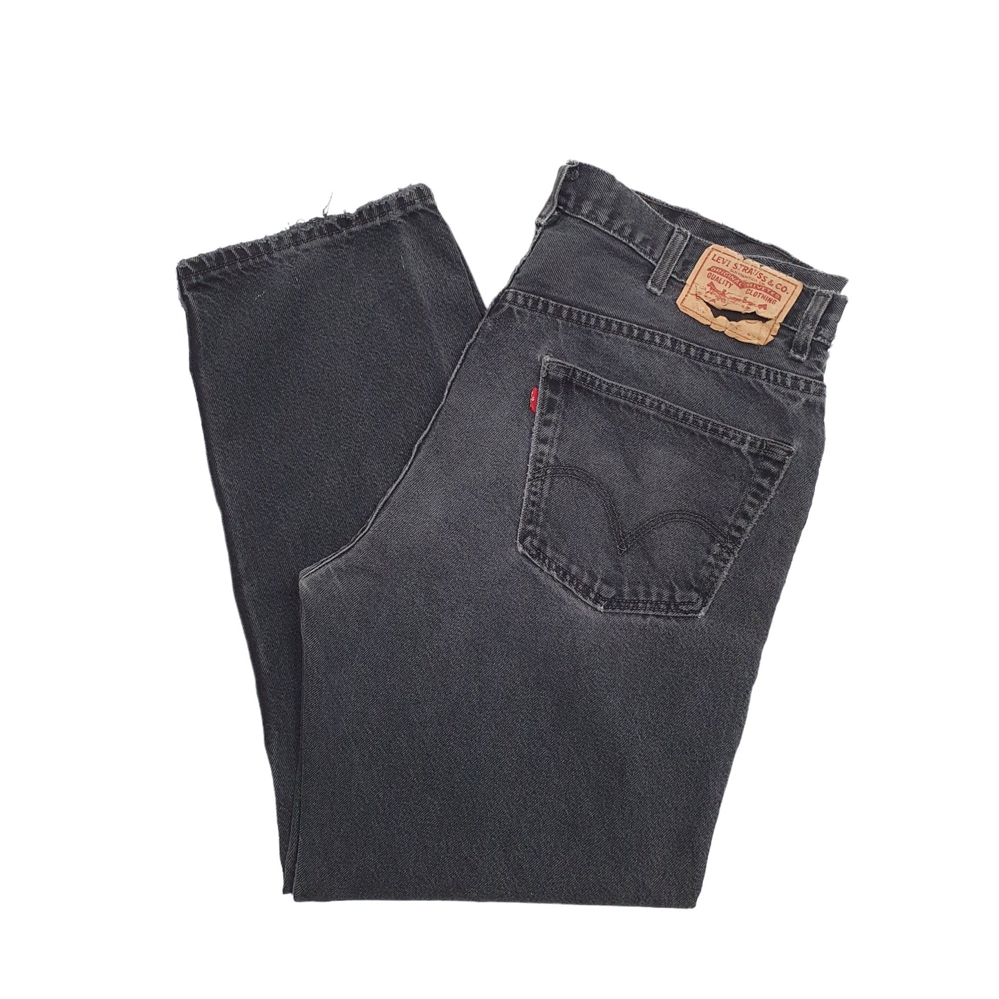 Levis 550 Relaxed Fit Jeans W40 L30 Black