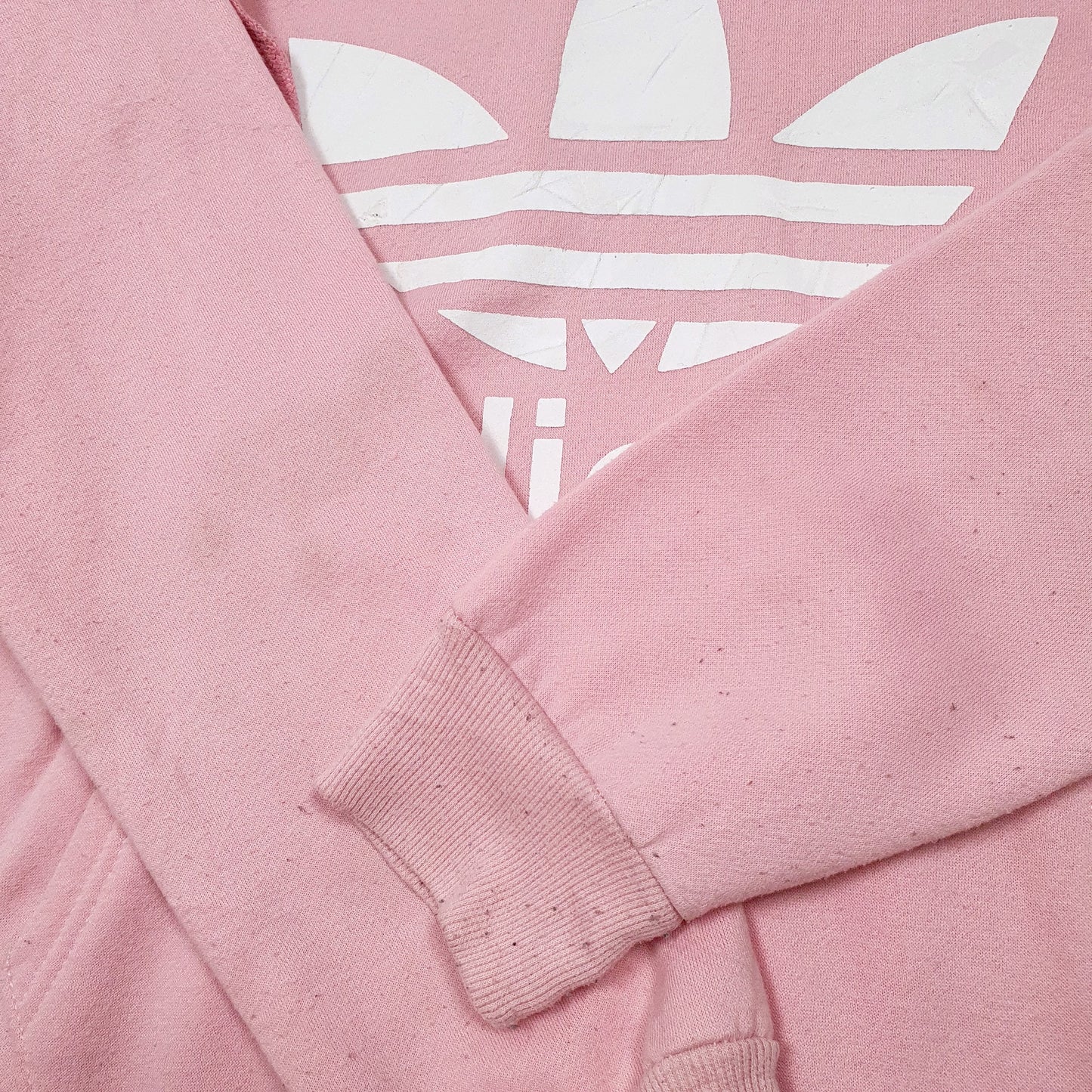 Womens Pink Adidas  Hoodie Jumper