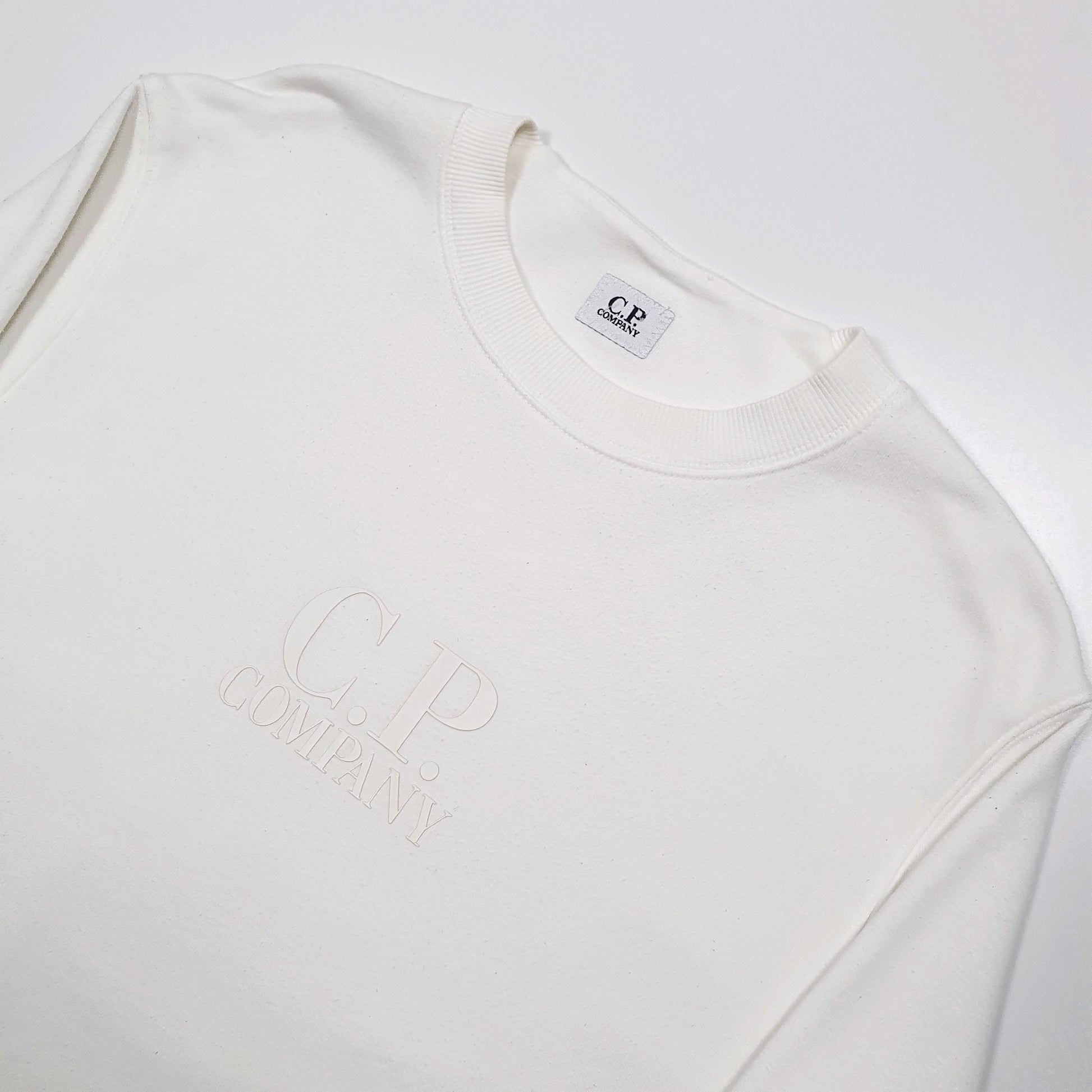 CP Company Crewneck S White