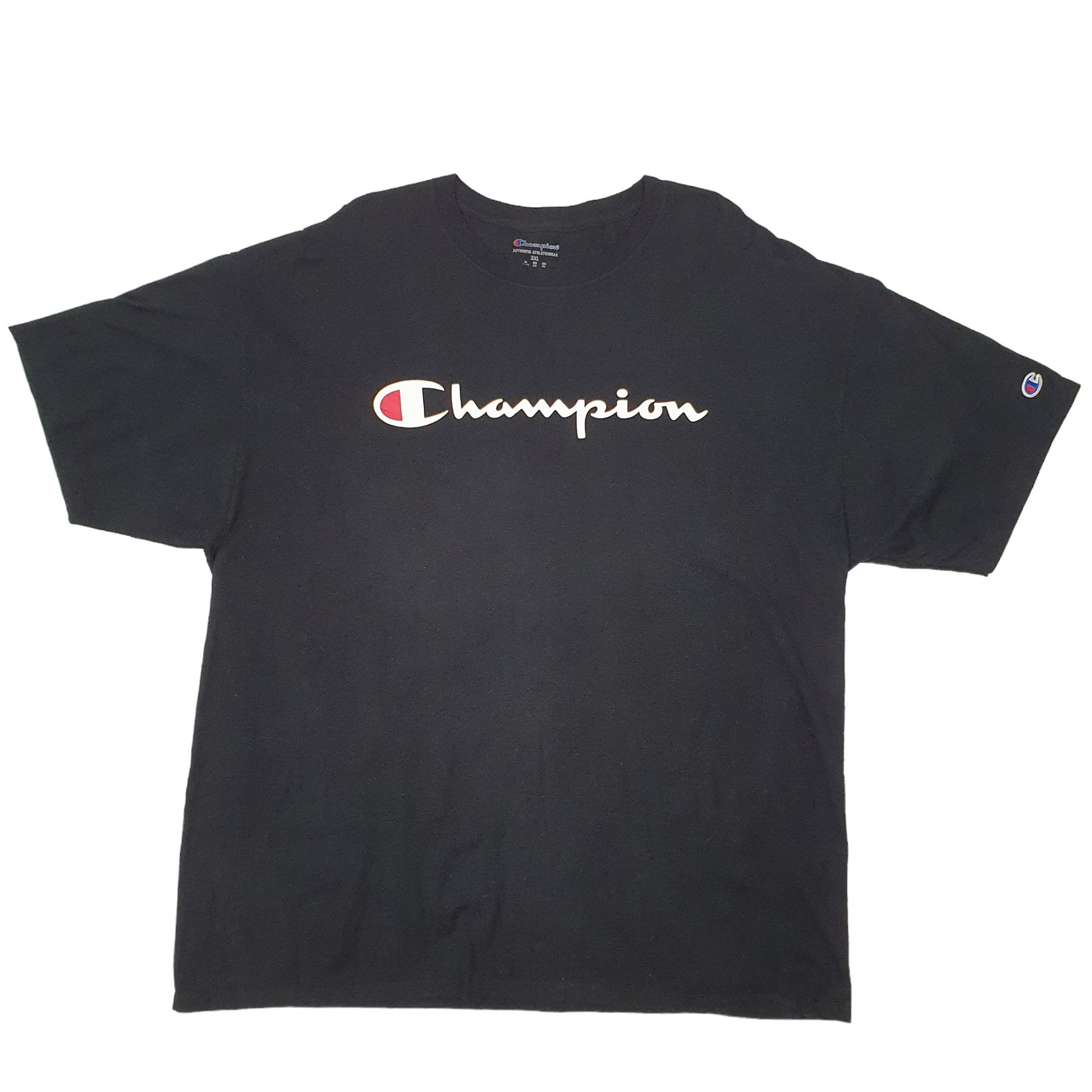 Champion Short Sleeve T Shirt Black