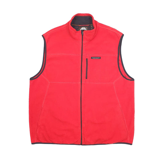 Timberland Gilet Fleece XXL Red