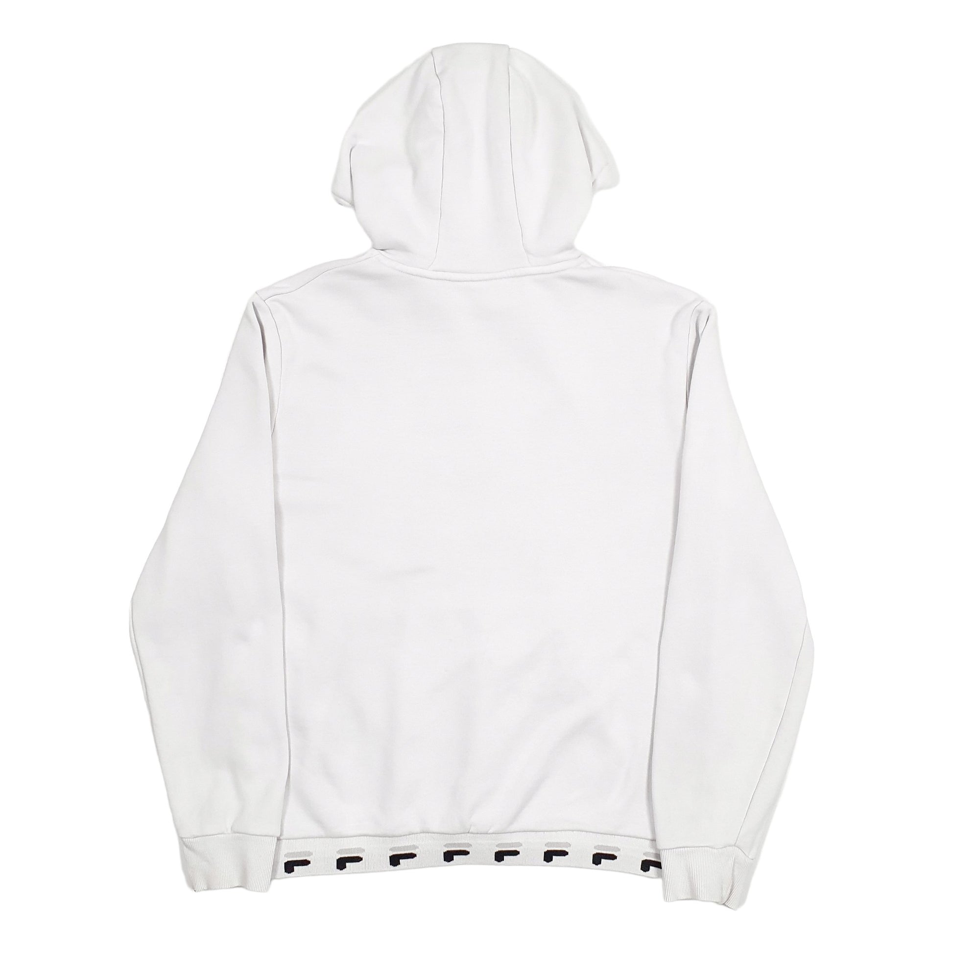 Fila Spellout Hoodie M White