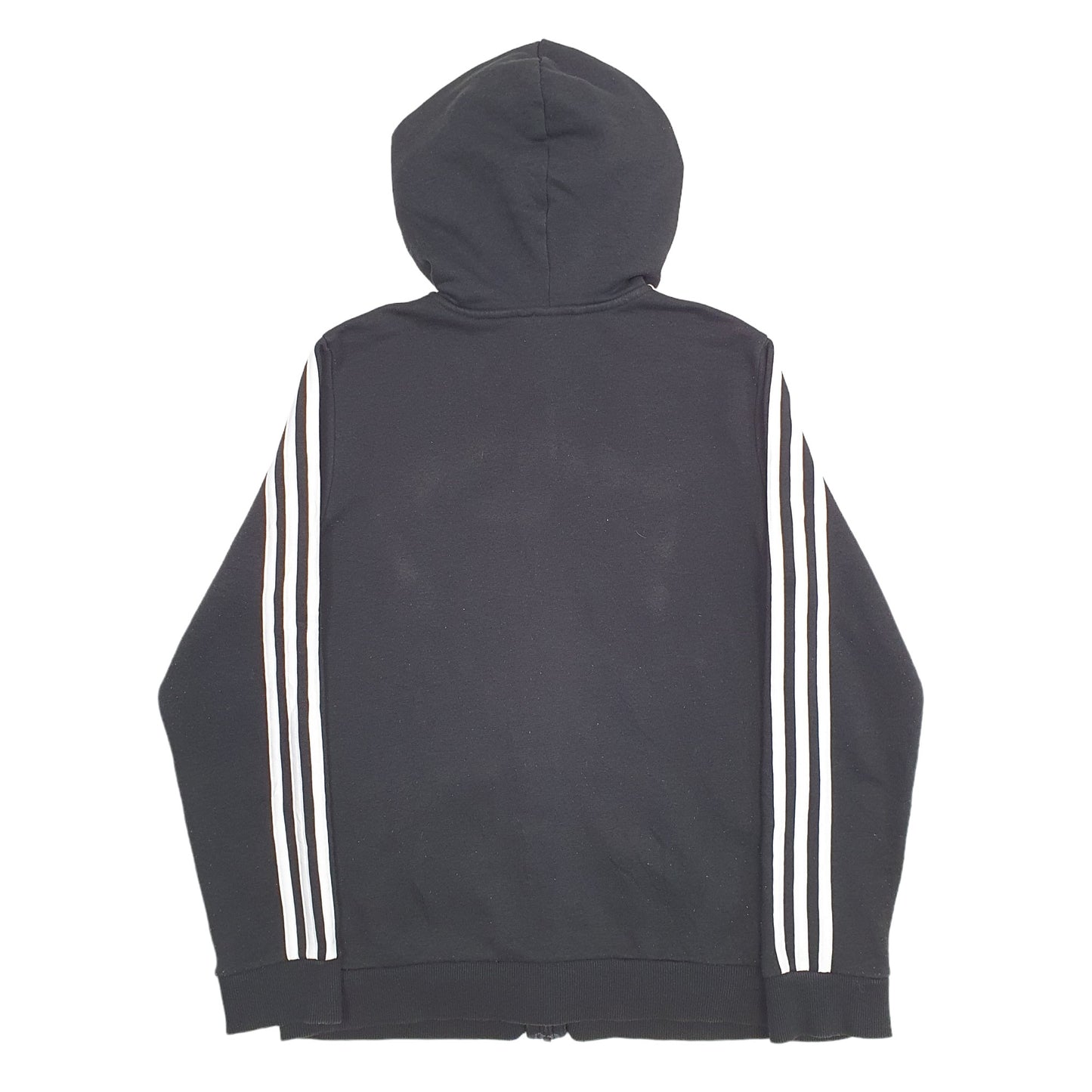 Womens Black Adidas  Full Zip Jumper
