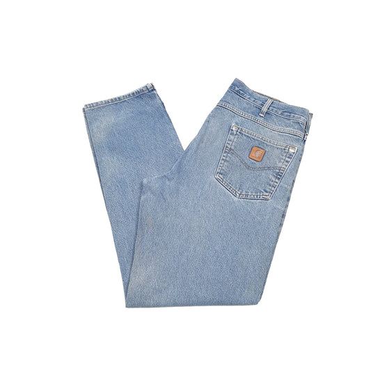 Carhartt Casual Regular Fit Relaxed Jeans W36 L33 Blue