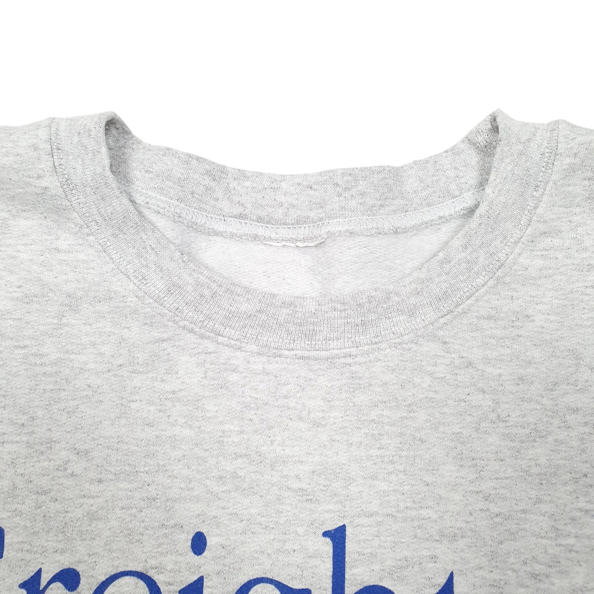 Mens Grey Unbranded Creighton University Vintage Sweat USA Crewneck Jumper