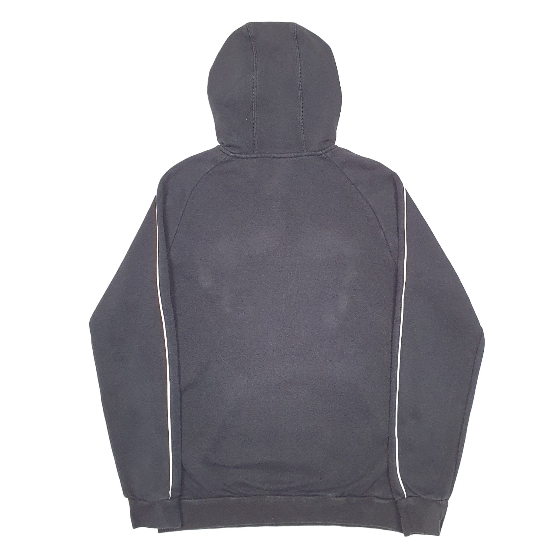 Mens Black Adidas Scarsdale Youth Soccer Football Hoodie Jumper