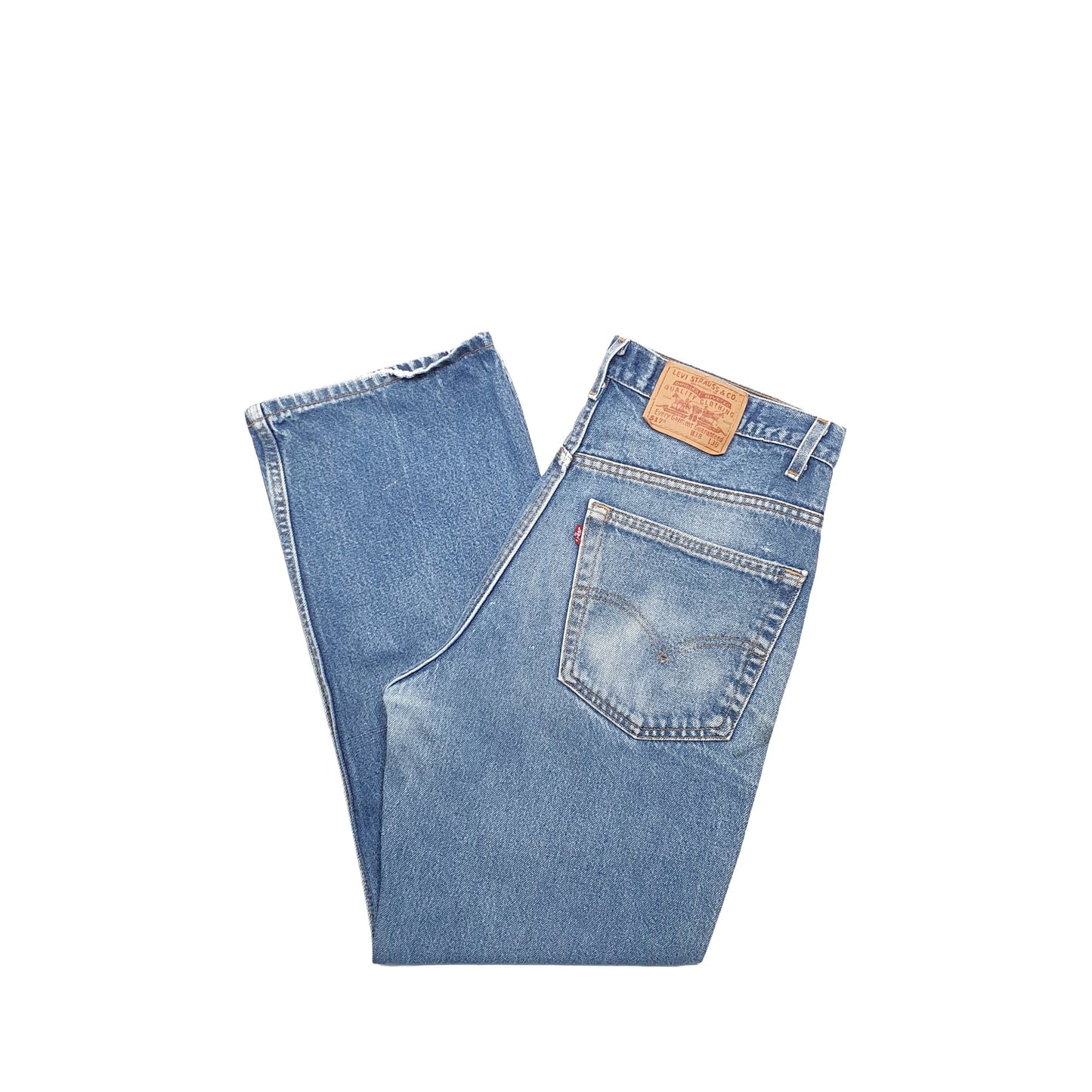 Levis 517 Bootcut Fit Jeans W36 L29 Blue