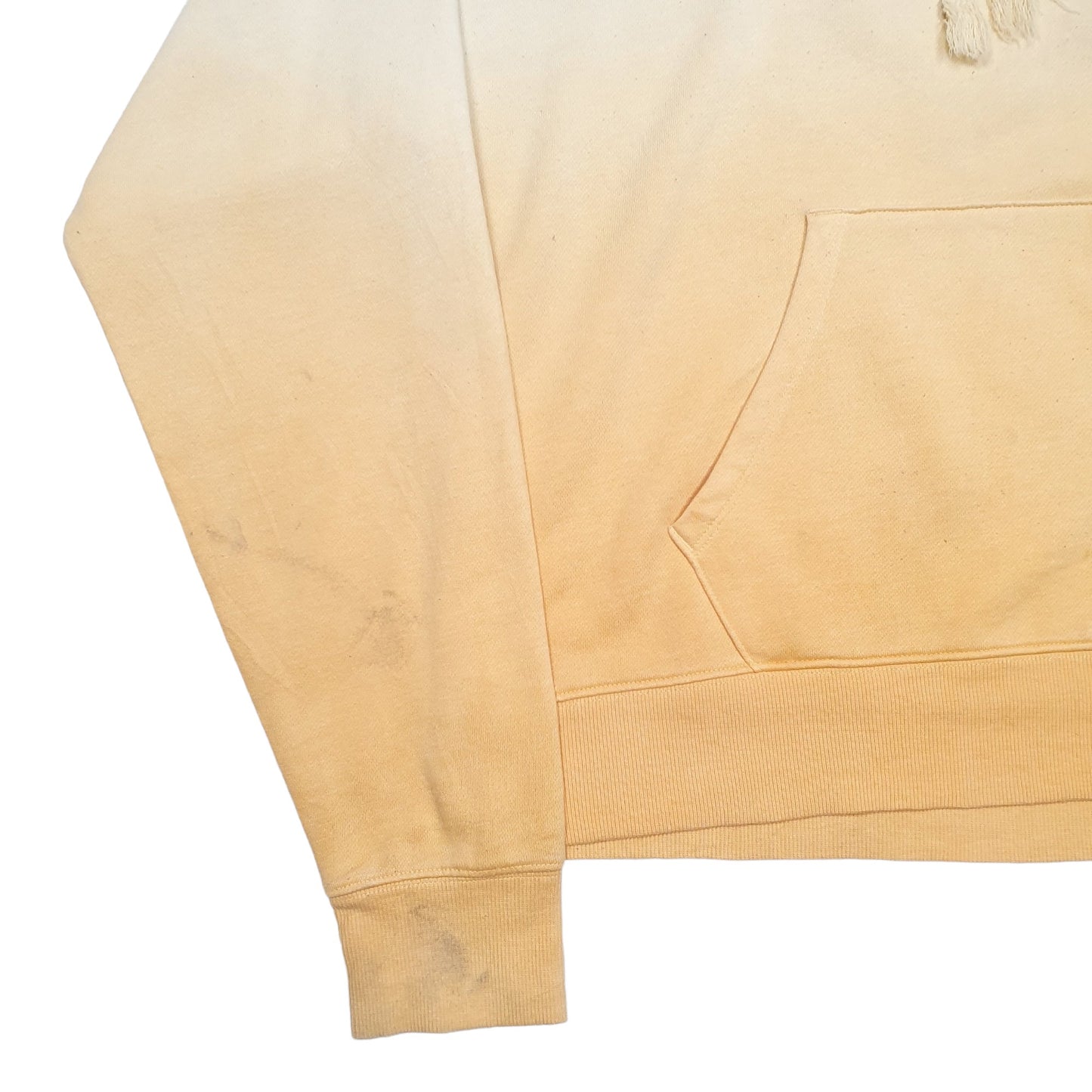 Mens Yellow Champion  Hoodie Jumper