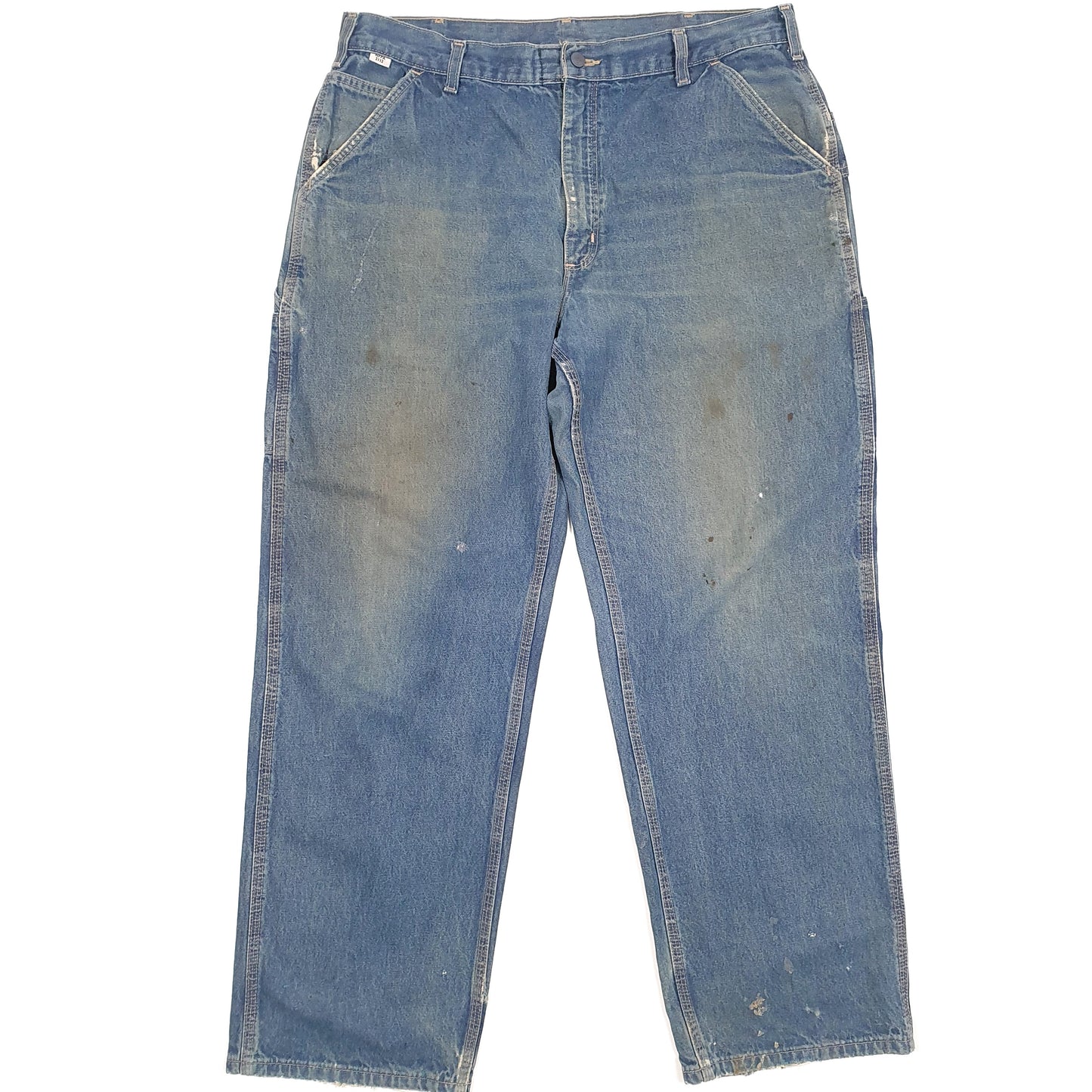 Carhartt Casual Loose Fit Carpenter Jeans W38 L32 Blue