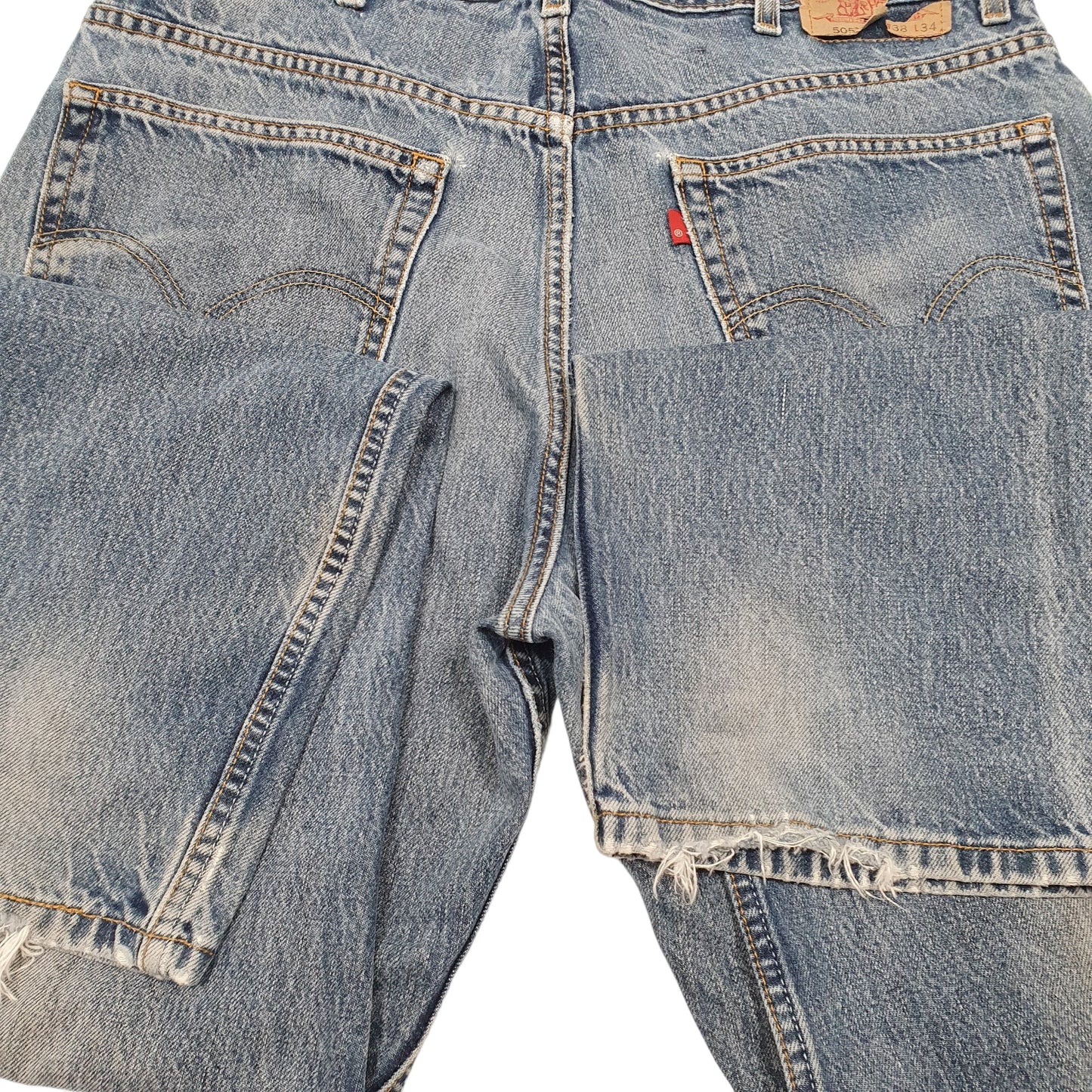 Mens Blue Levis  505 JeansW38 L34