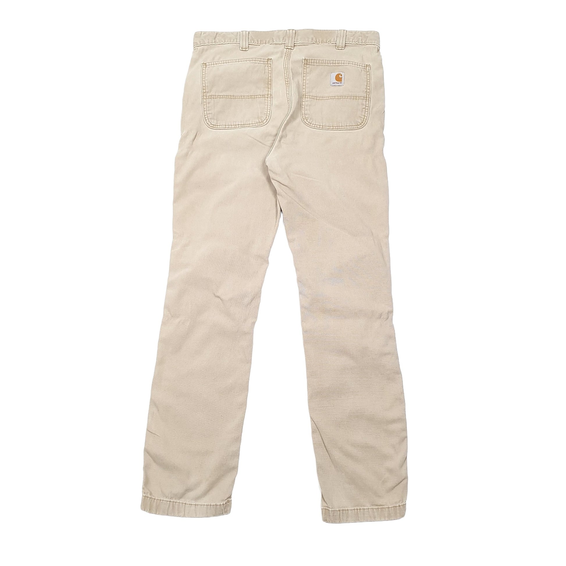 Carhartt Carpenter Straight Fit Jeans W33 L32 Beige