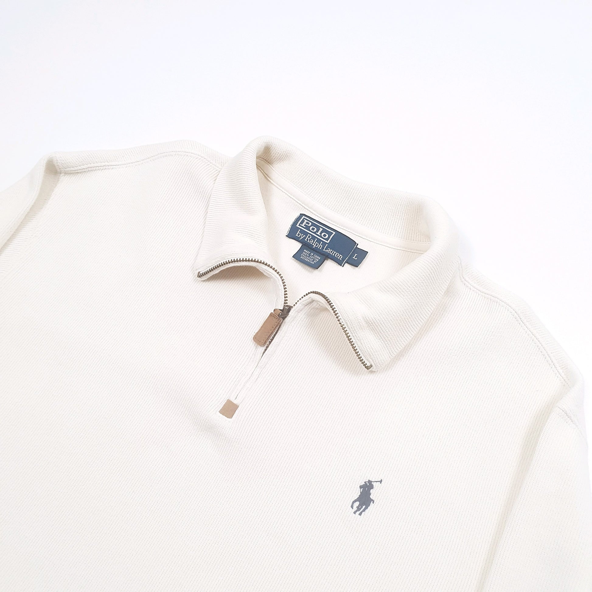 Polo Ralph Lauren Quarter Zip L Cream