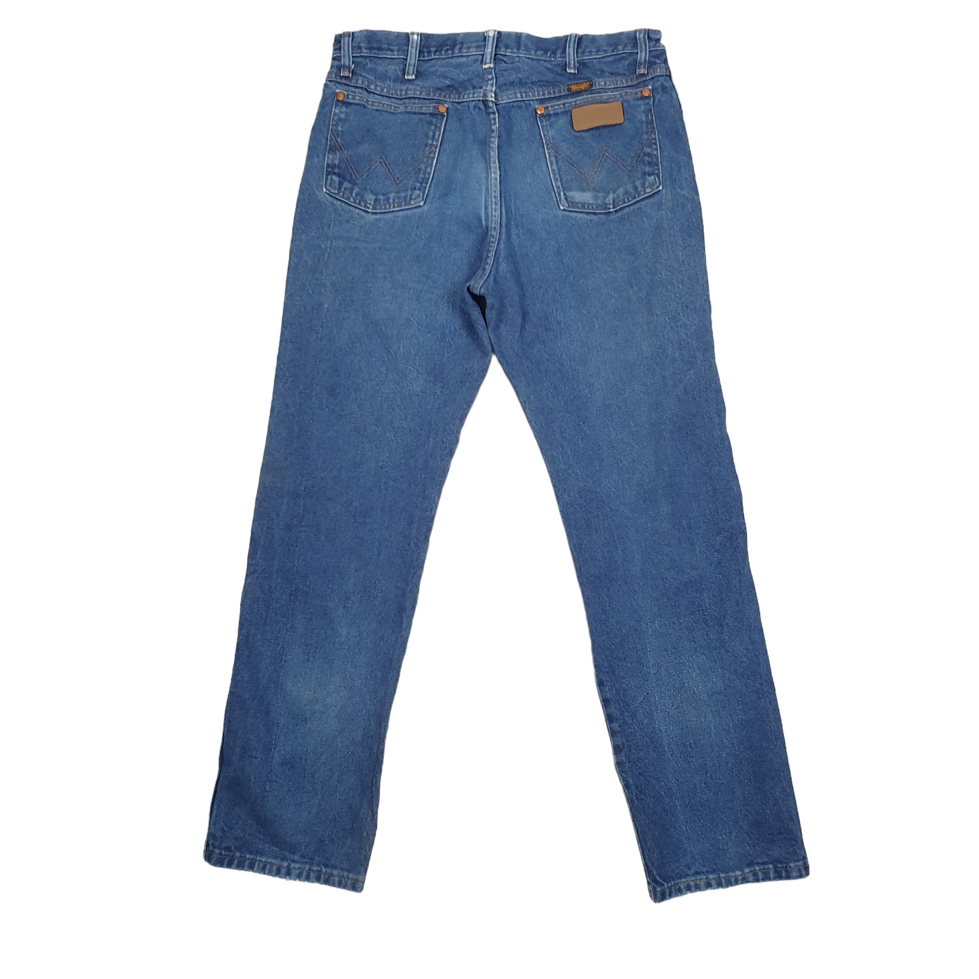 Wrangler Regular Straight Fit Jeans W35 L32 Blue