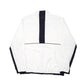 Mens White Adidas Active Running Windbreaker Coat