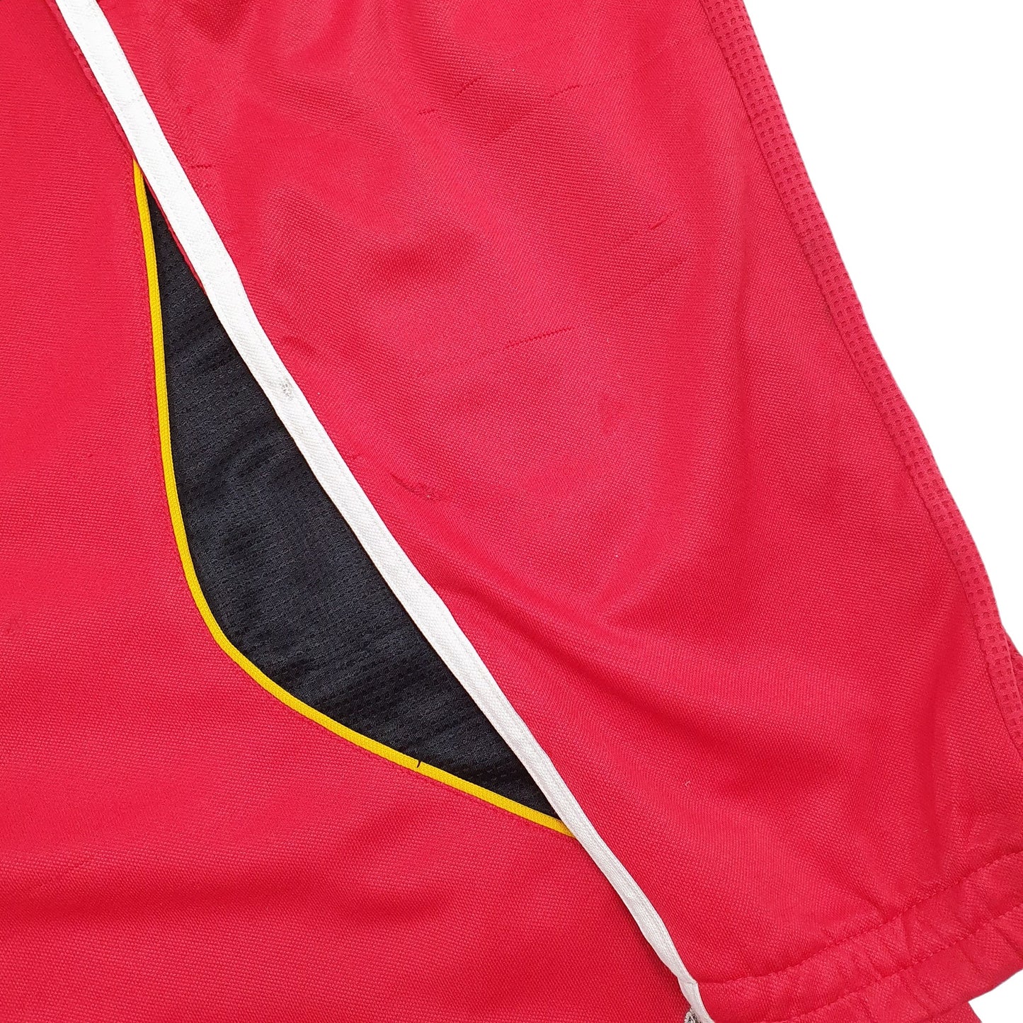 Mens Red Adidas Germany Football Soccer Track Top Full Zip Jumper