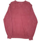 Mens Burgundy Tommy Hilfiger  V Neck Jumper