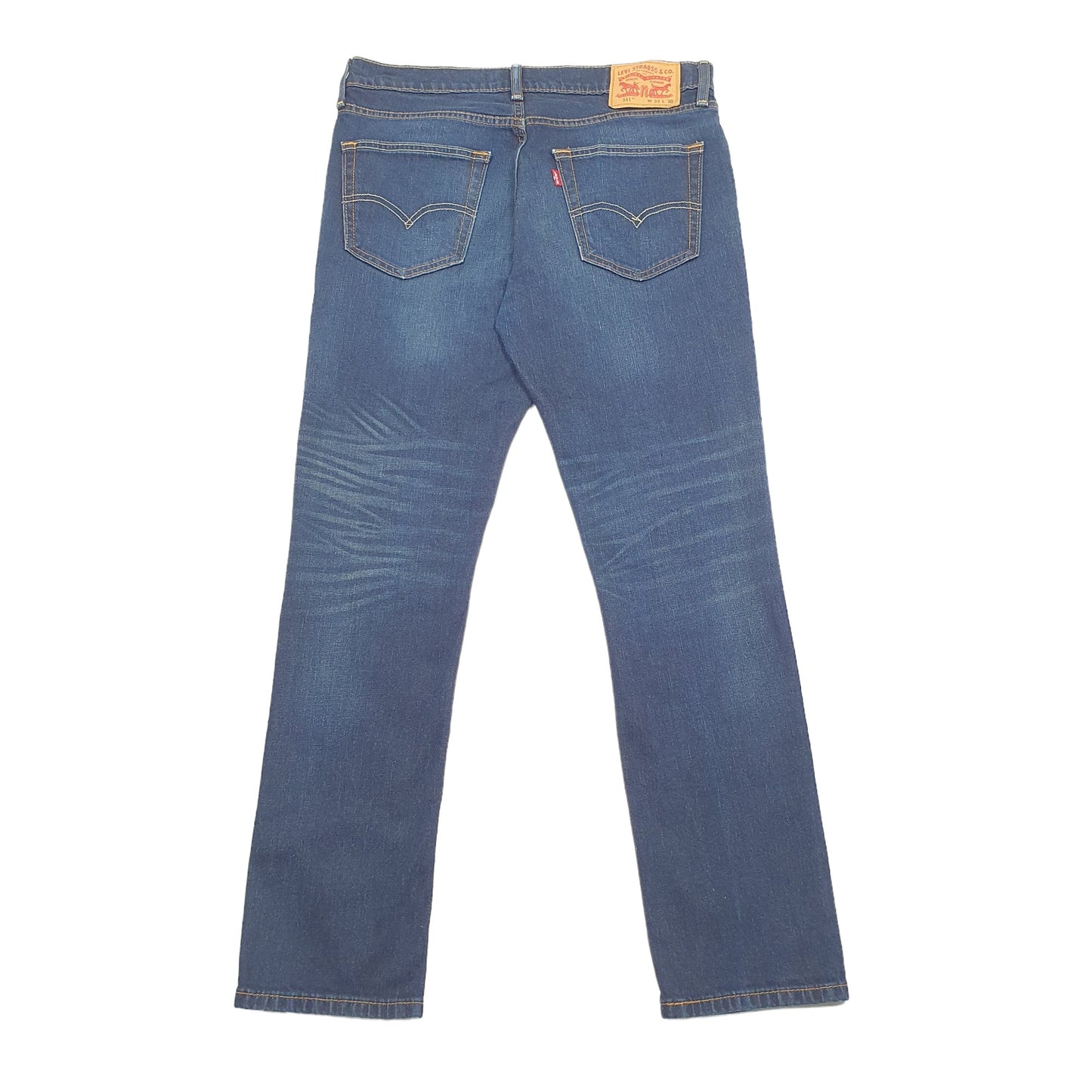 Levis 511 Slim Fit Jeans W33 L30 Blue