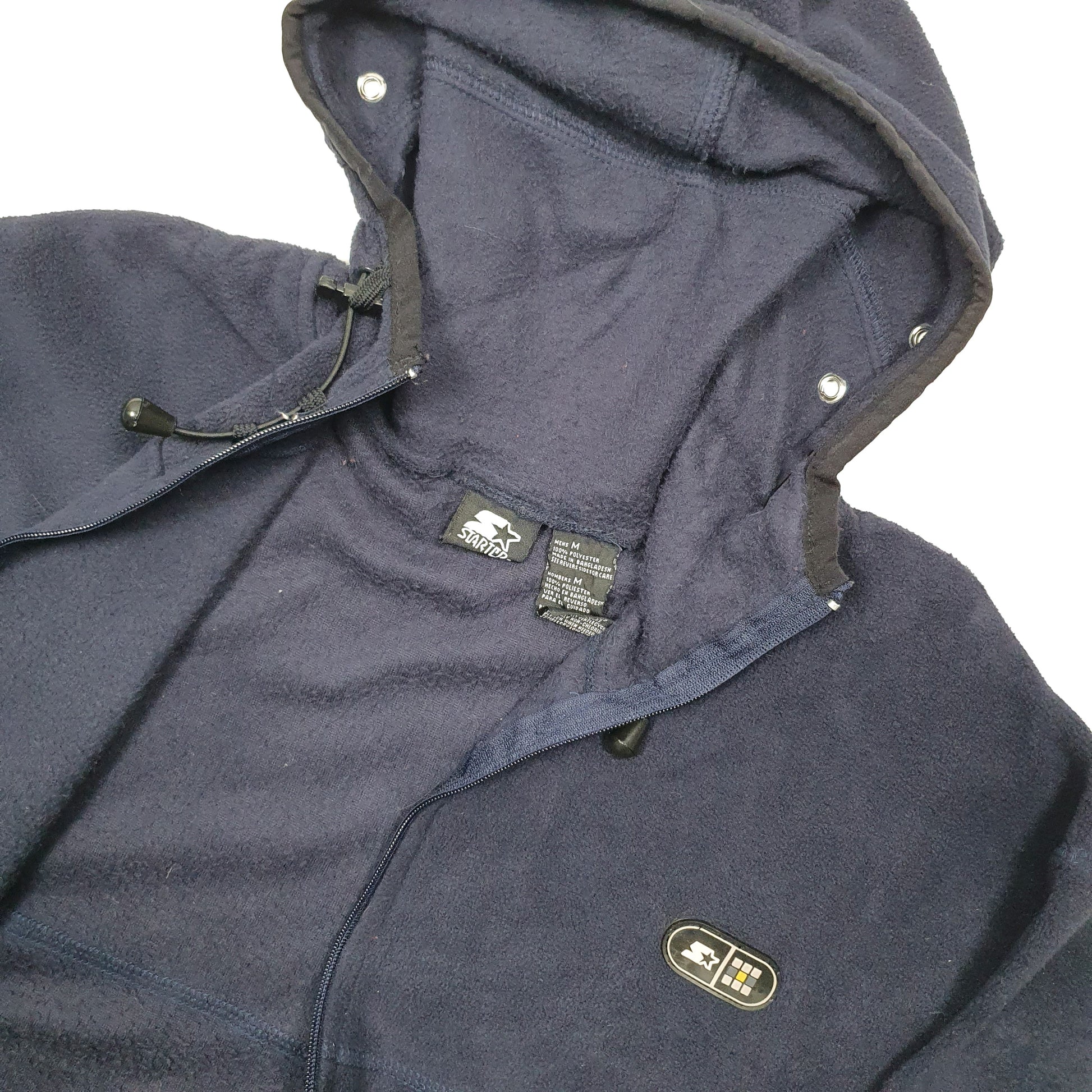 Starter Full Zip Fleece M Navy