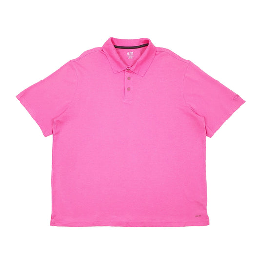 Champion Duo Dry Sport Active Short Sleeve Polyester Polo Shirt Pink