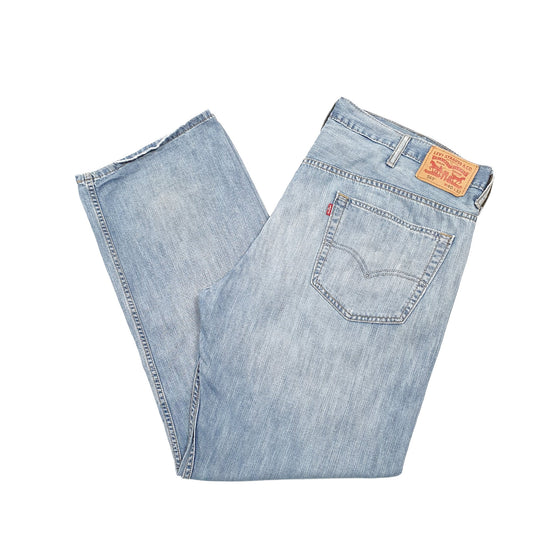 Levis 569 Loose Fit Jeans W44 L31 Blue