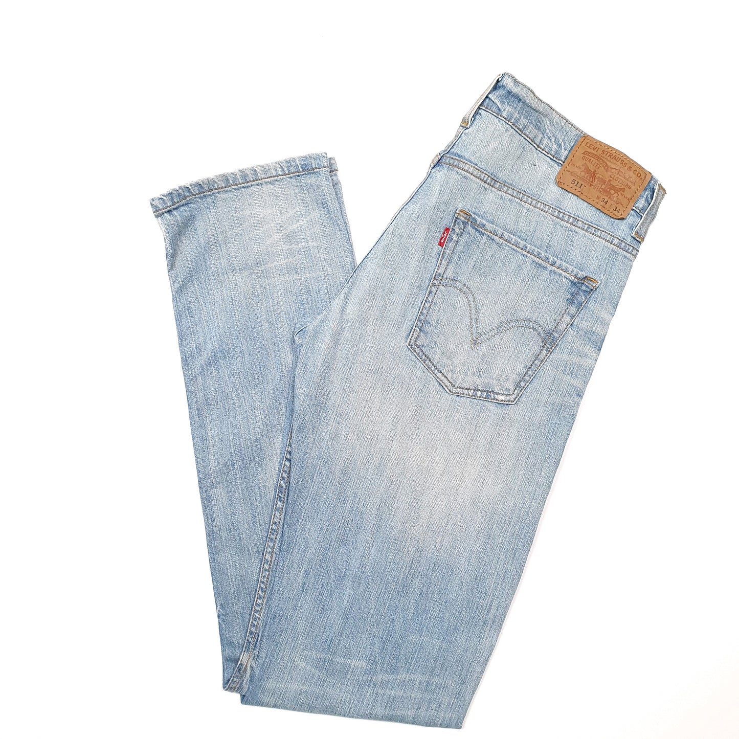 Levis 511 Slim Fit Jeans W34 L34 Blue