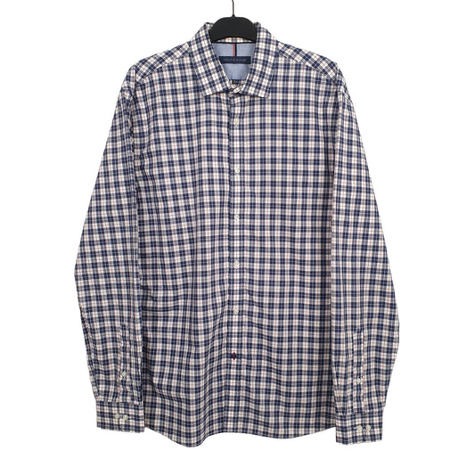 Blue Tommy Hilfiger Long Sleeve Shirt