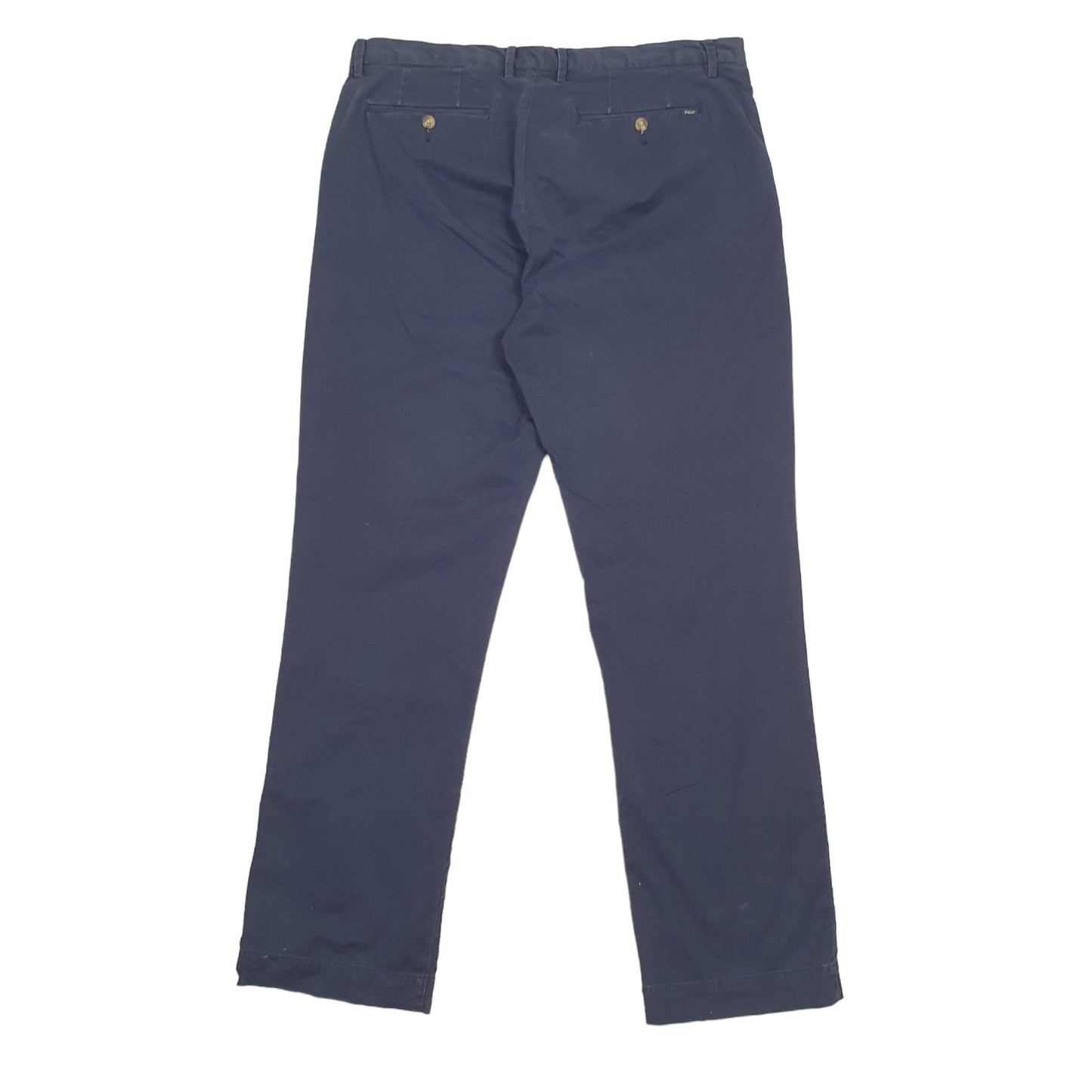 Mens Polo Ralph Lauren Blue Chino Trousers W37 L32 Blue