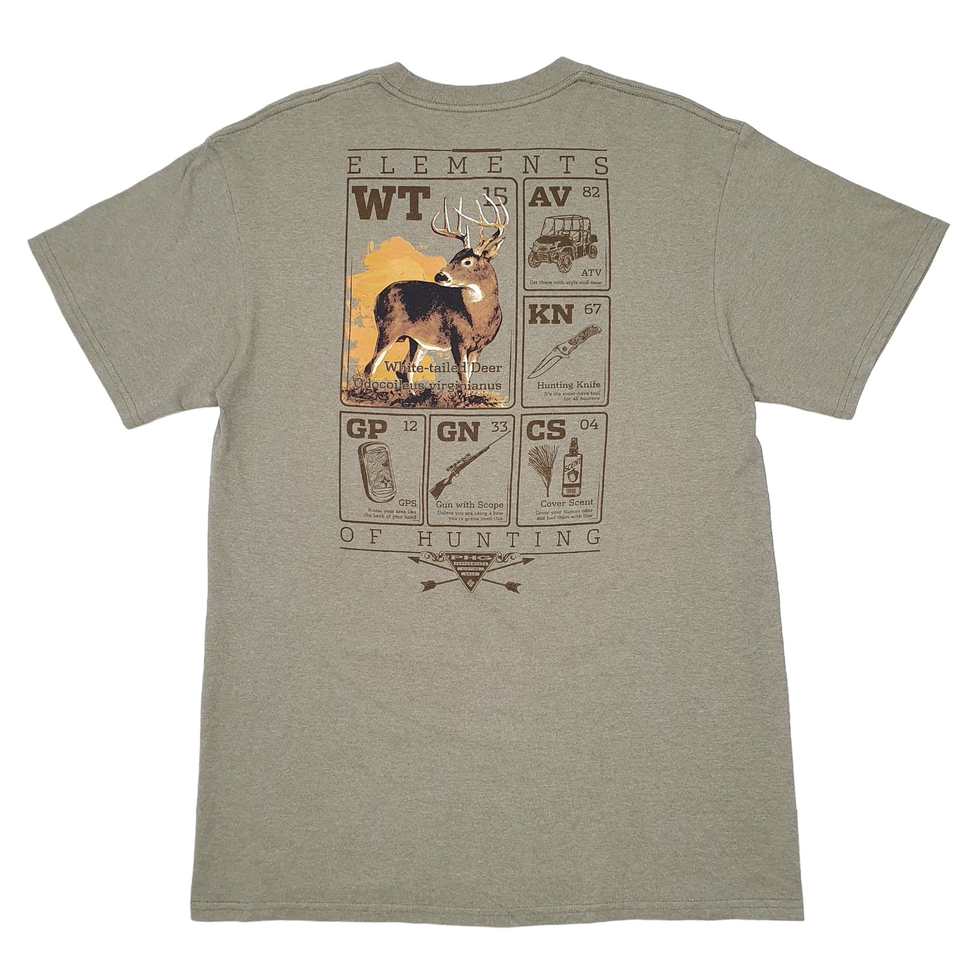 Mens Columbia Sportswear Short Sleeve Performance Hunting Gear PHG