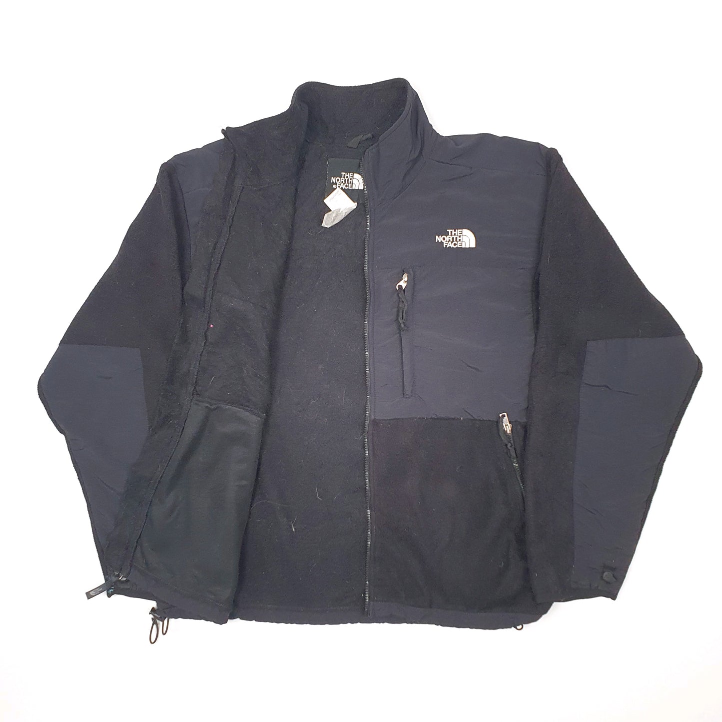 Mens Black The North Face Denali Polartech Full Zip Jumper