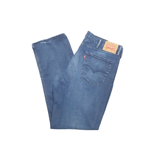 Levis 514 Straight Fit Jeans W40 L32 Blue