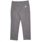 Mens Carhartt Grey Carpenter Trousers W36 L32 Grey
