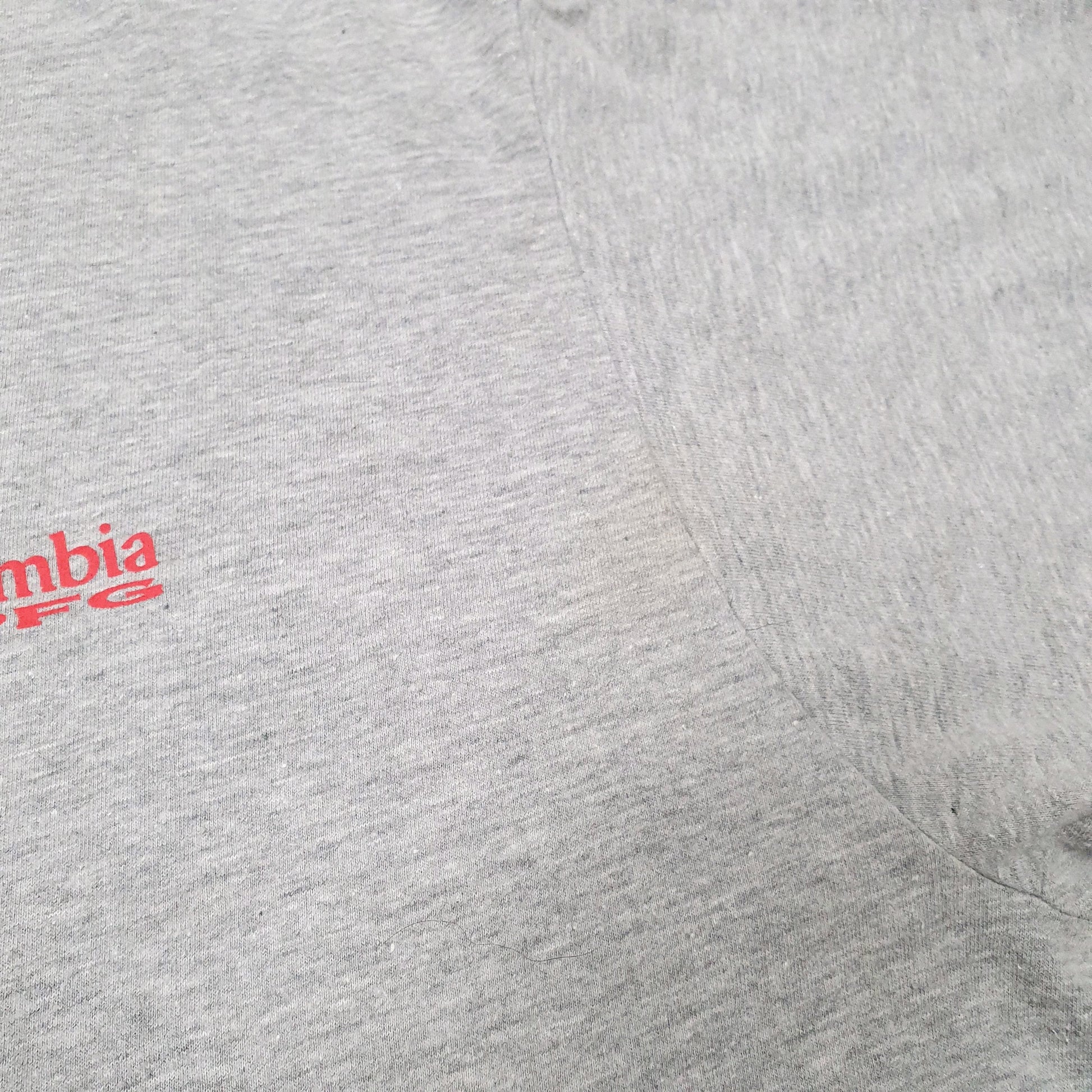 Mens Grey Columbia Sportswear Performance Fishing Gear PFG Short Sleeve T Shirt